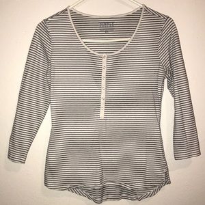 quarter striped sleeve